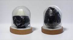 Geoide #2 and #1 Diptych. Abstract Sculptures. From The Geoide Series