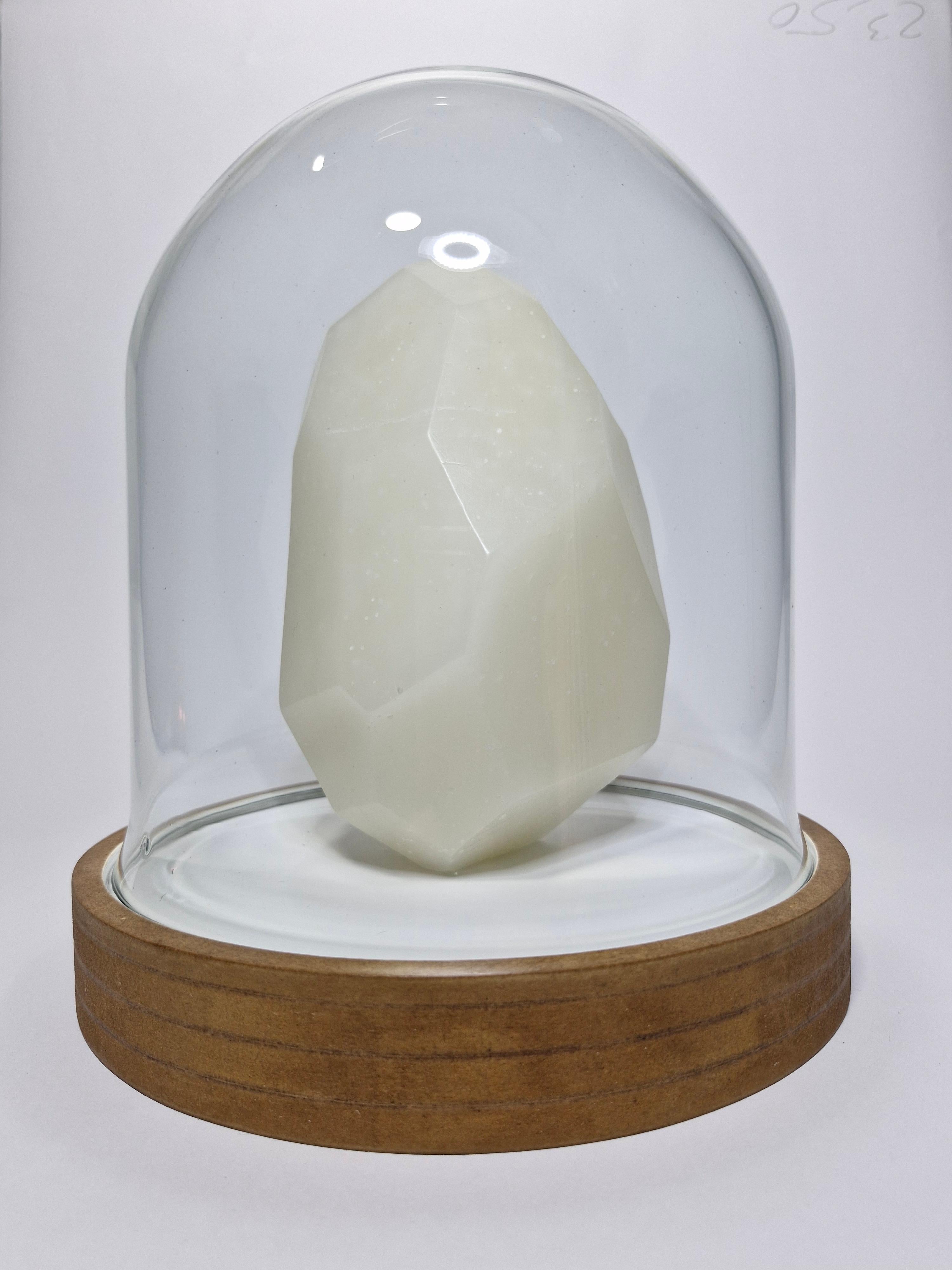 Geoide nº 3. De la serie Geoide - Abstract Sculpture Marrón de Fredy Saul Serrano Buitrago