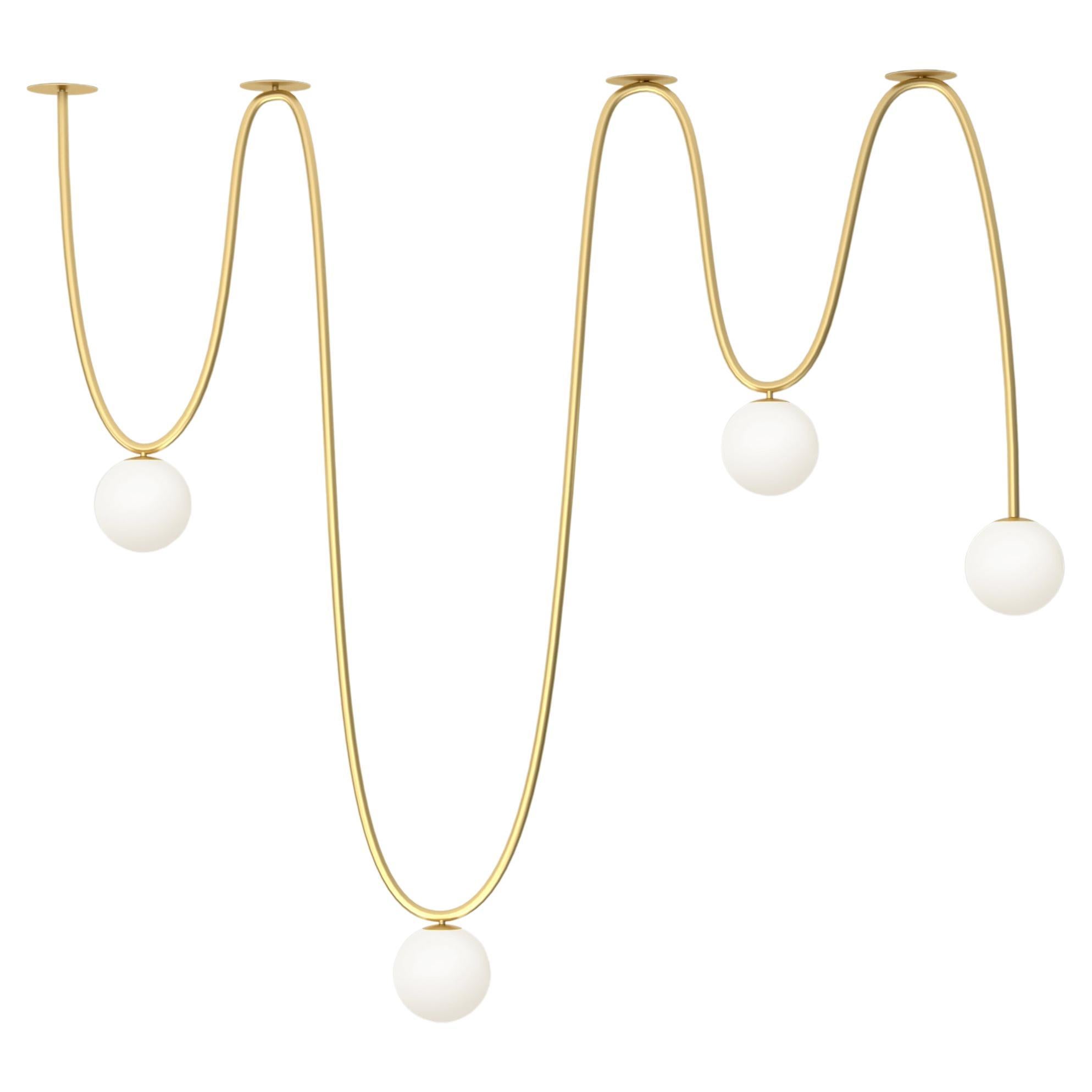 Free Drawing Motive Ceiling Light by Atelier Areti