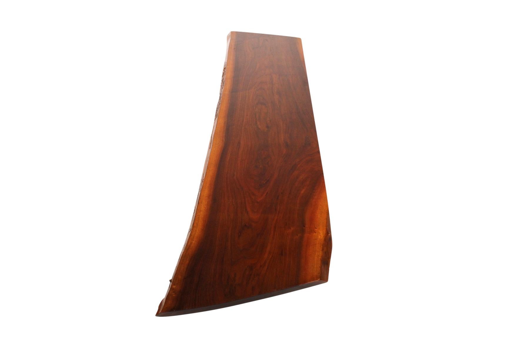 Late 20th Century Free Edge Bench or Coffee Table by George Nakashima, 1972