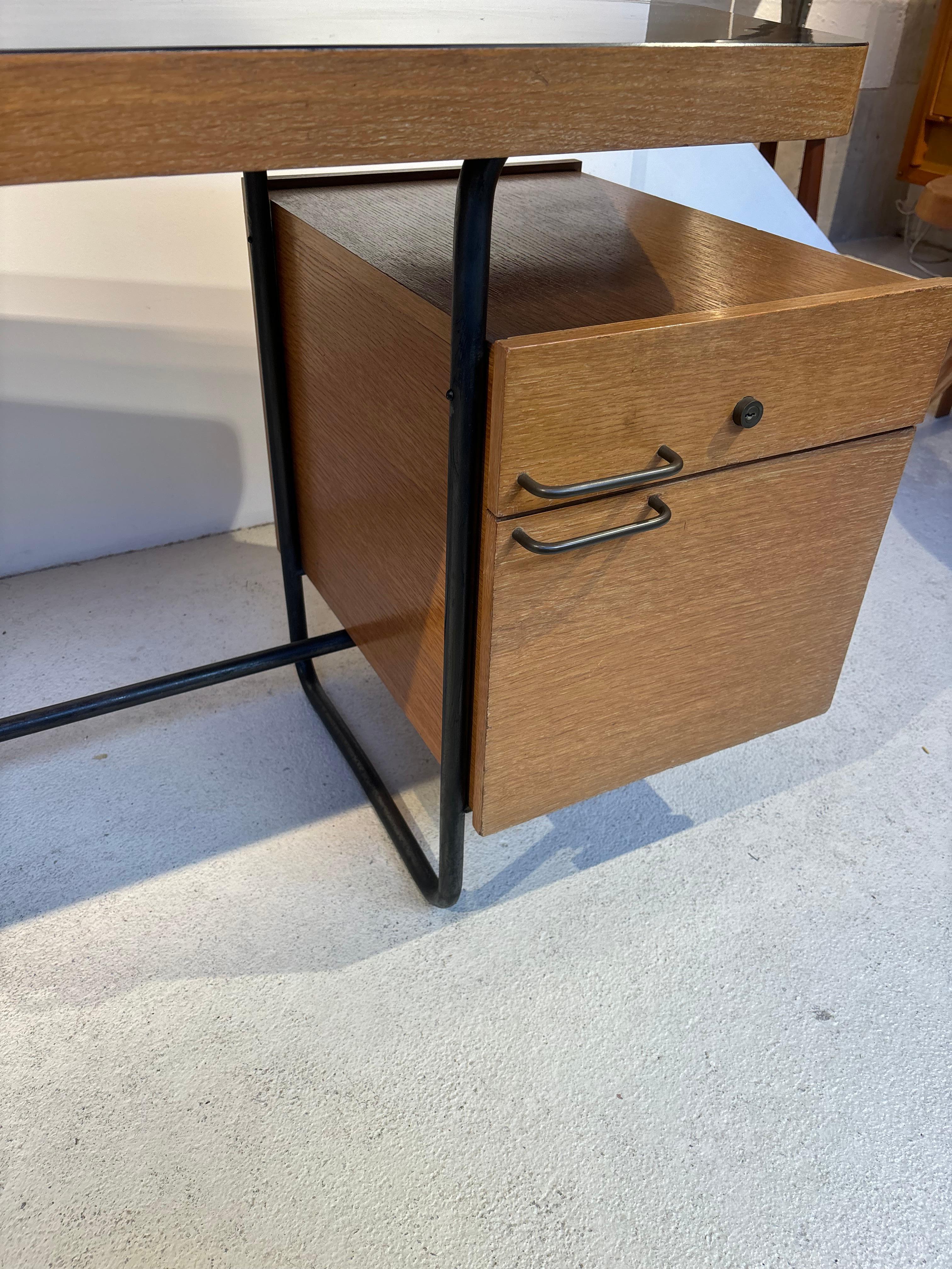 Free form and Largest desk by Georges Frydman for EFA For Sale 3