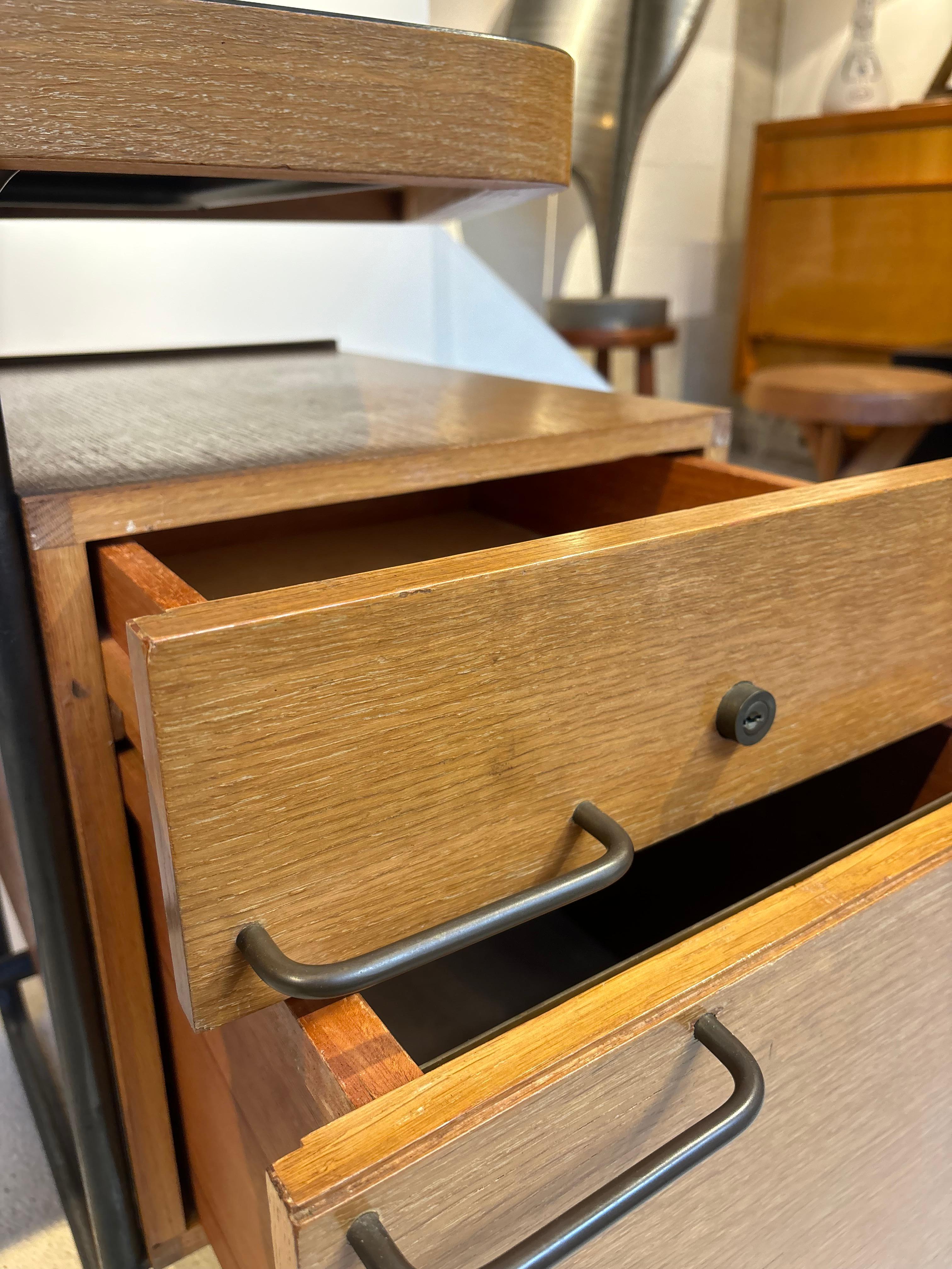 Free form and Largest desk by Georges Frydman for EFA For Sale 7