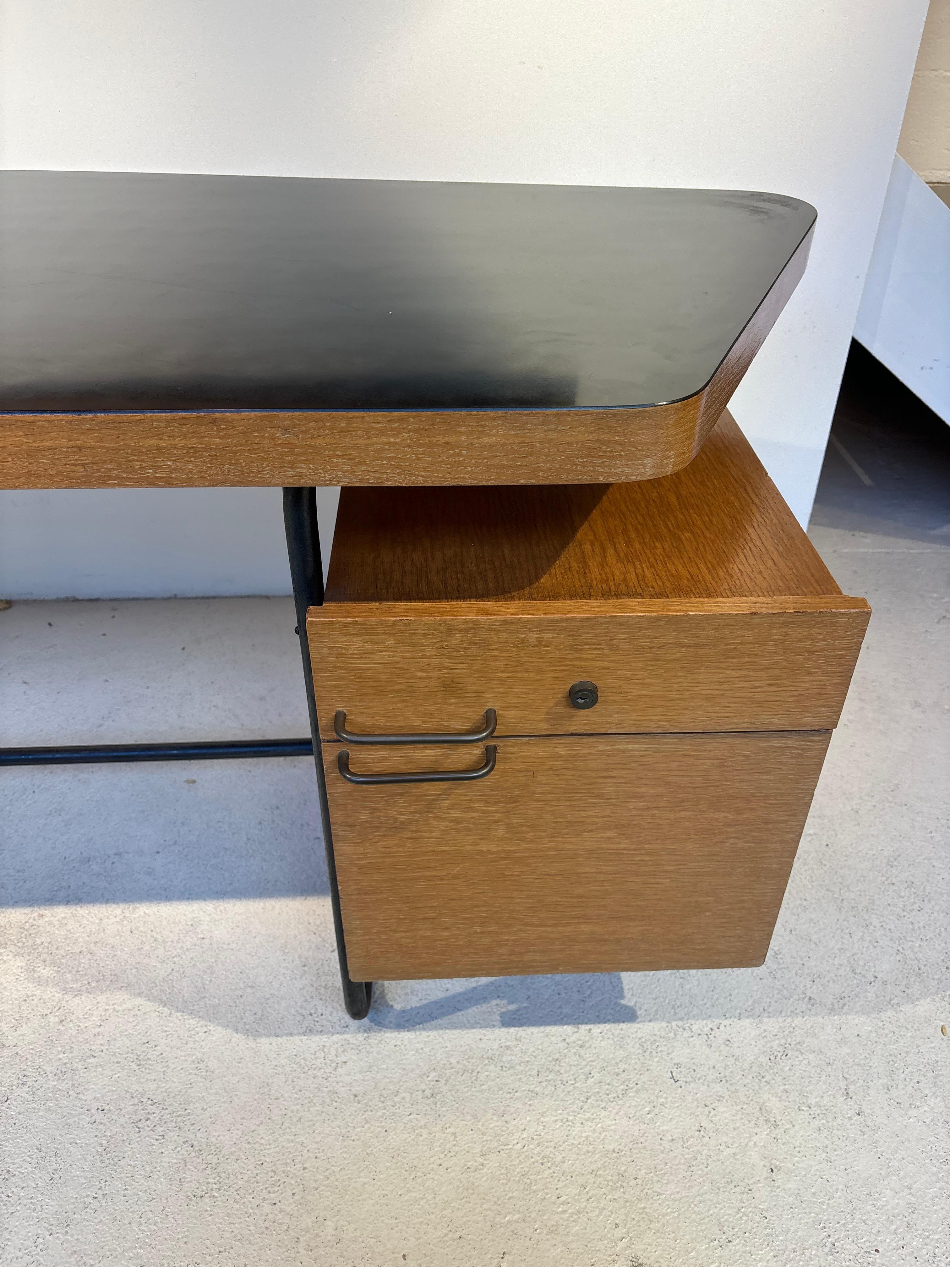 Free form and Largest desk by Georges Frydman for EFA For Sale 2