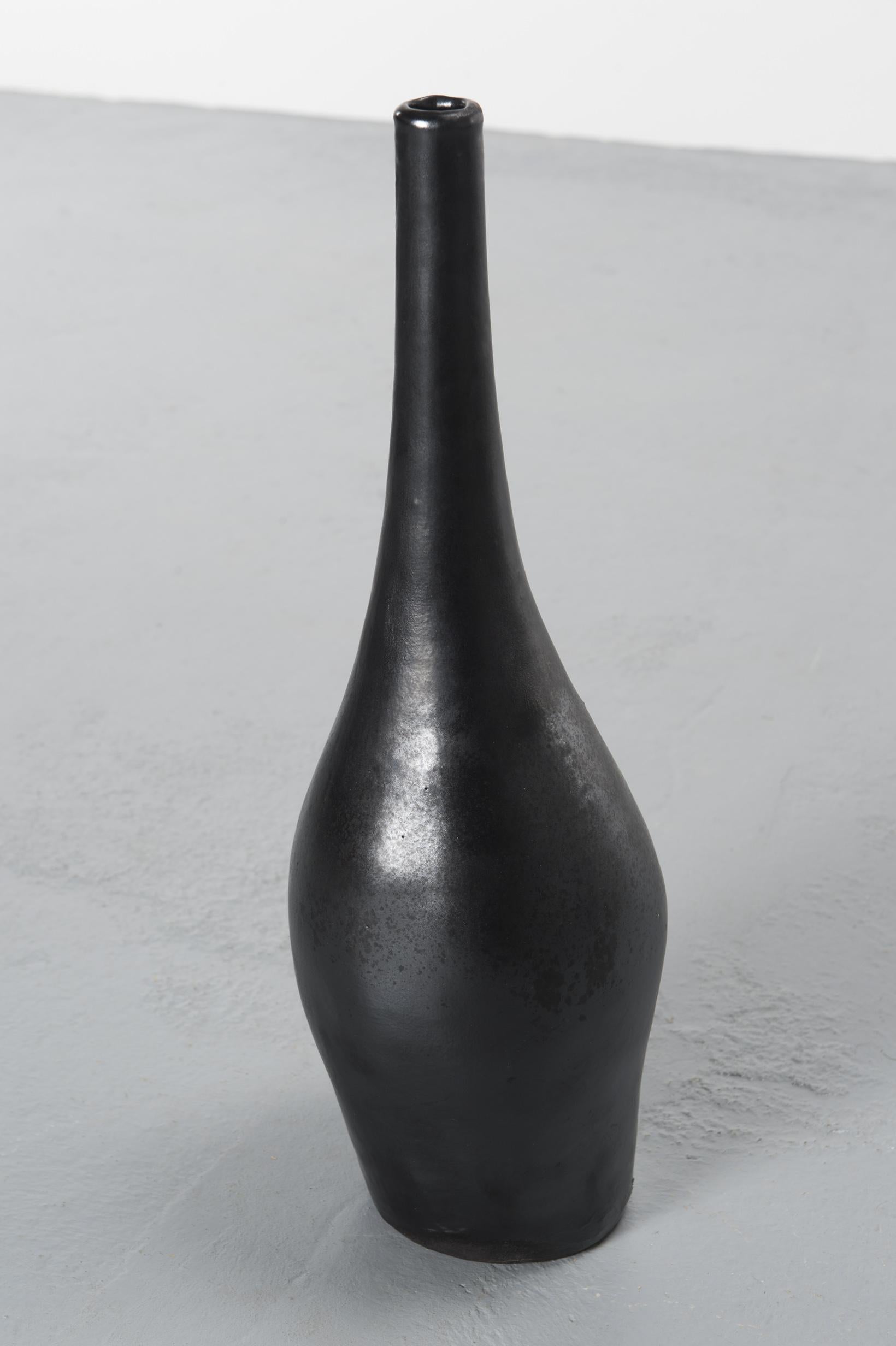 Mid-20th Century Freeform Bottle by Robert and Jean Cloutier, circa 1960 For Sale