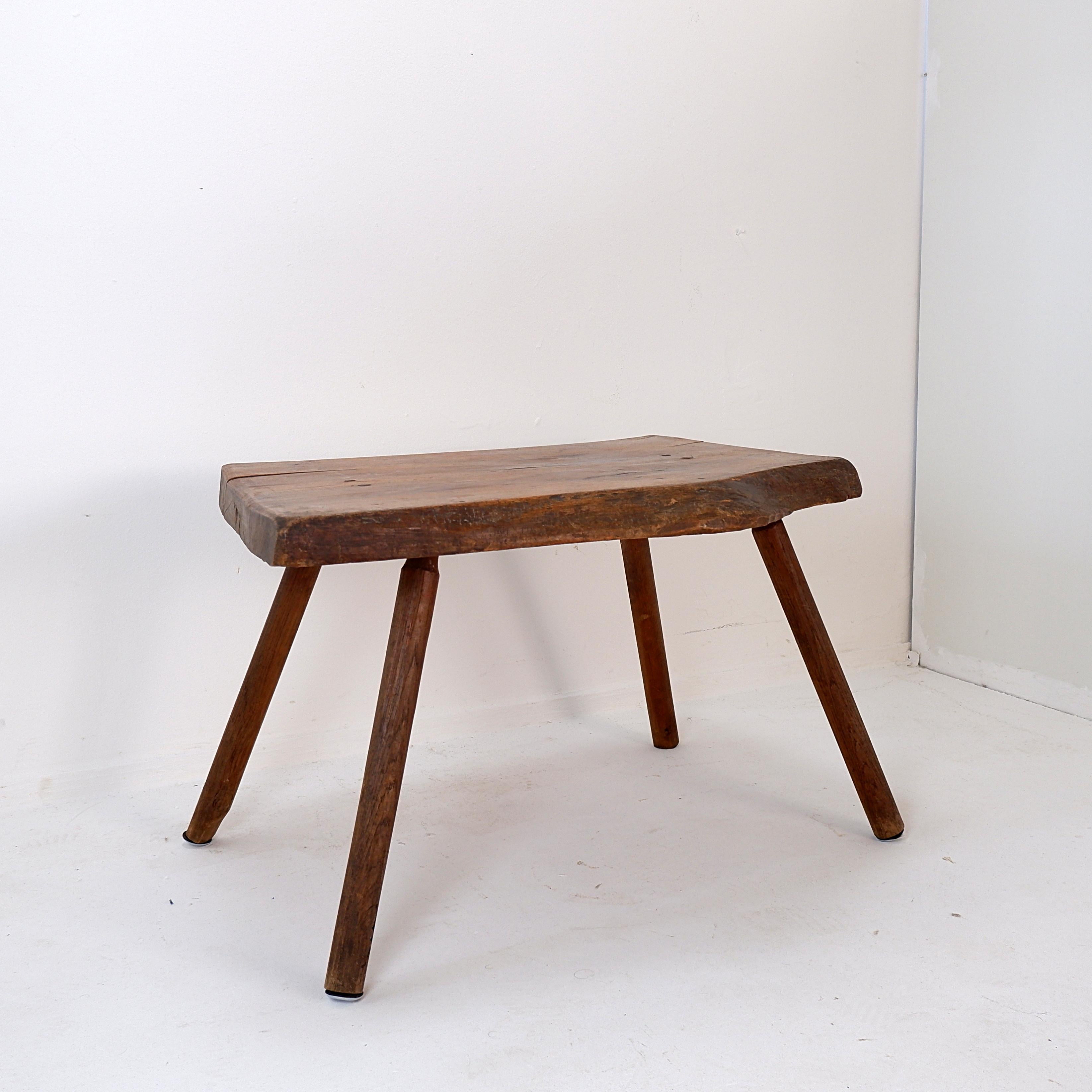 Table basse brutaliste de forme libre, vers 1960 en vente 8