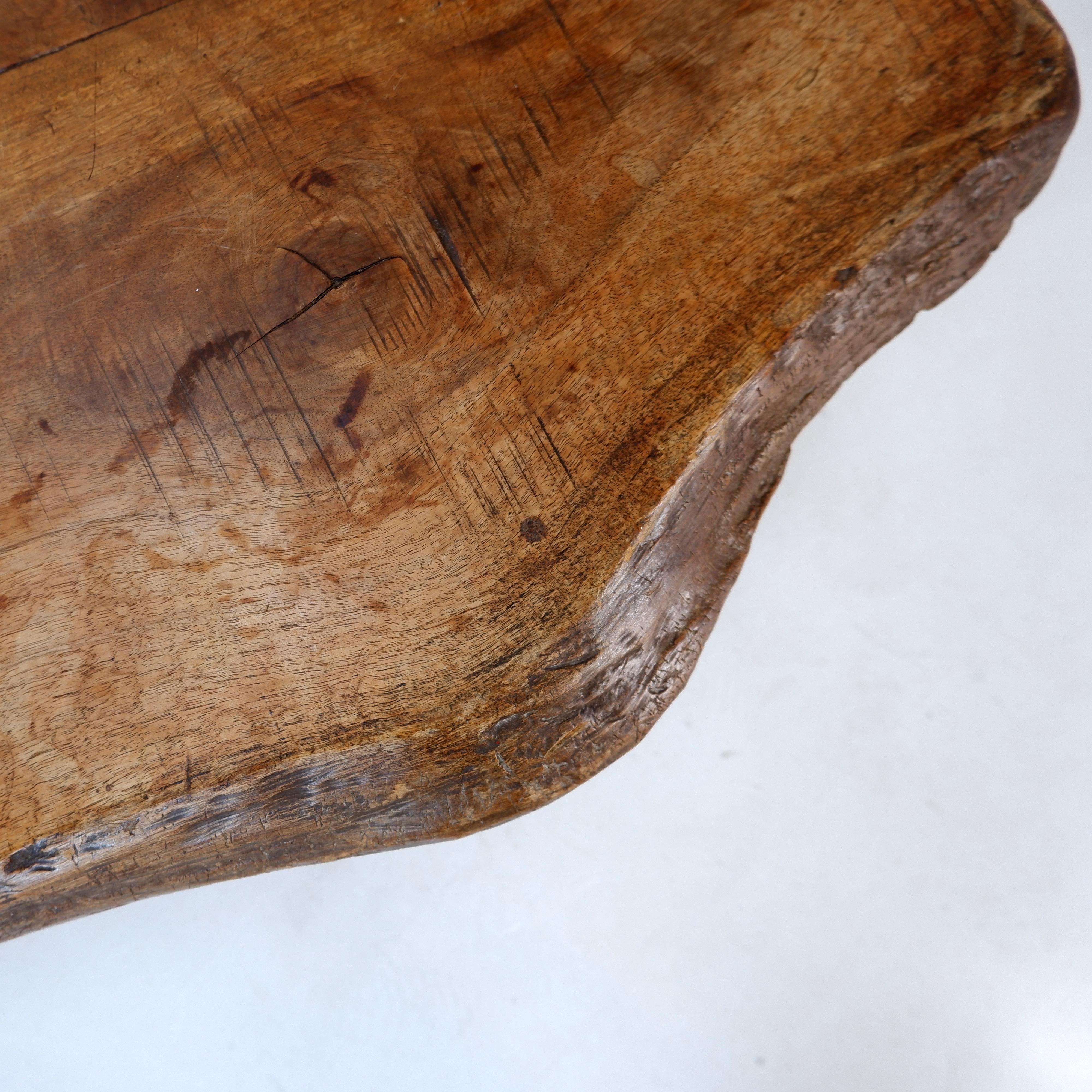 Table basse brutaliste de forme libre, vers 1960 Bon état - En vente à Linkebeek, BE