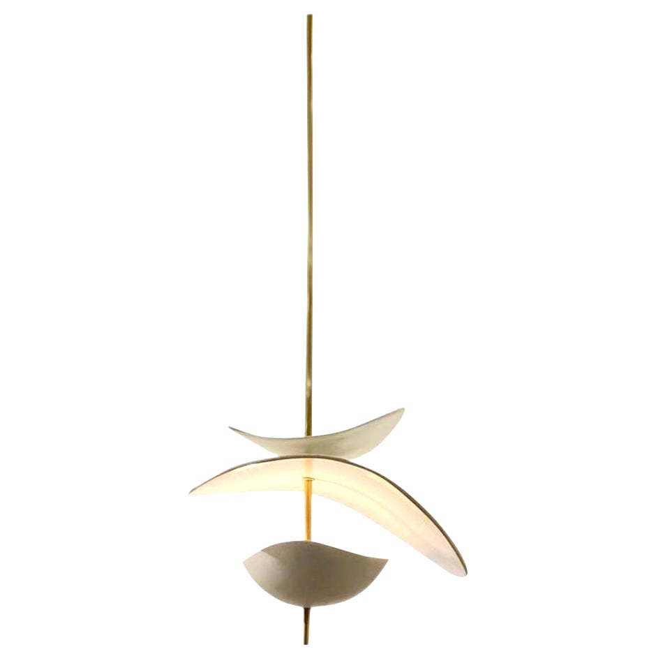 Free Form C Pendant by Elsa Foulon