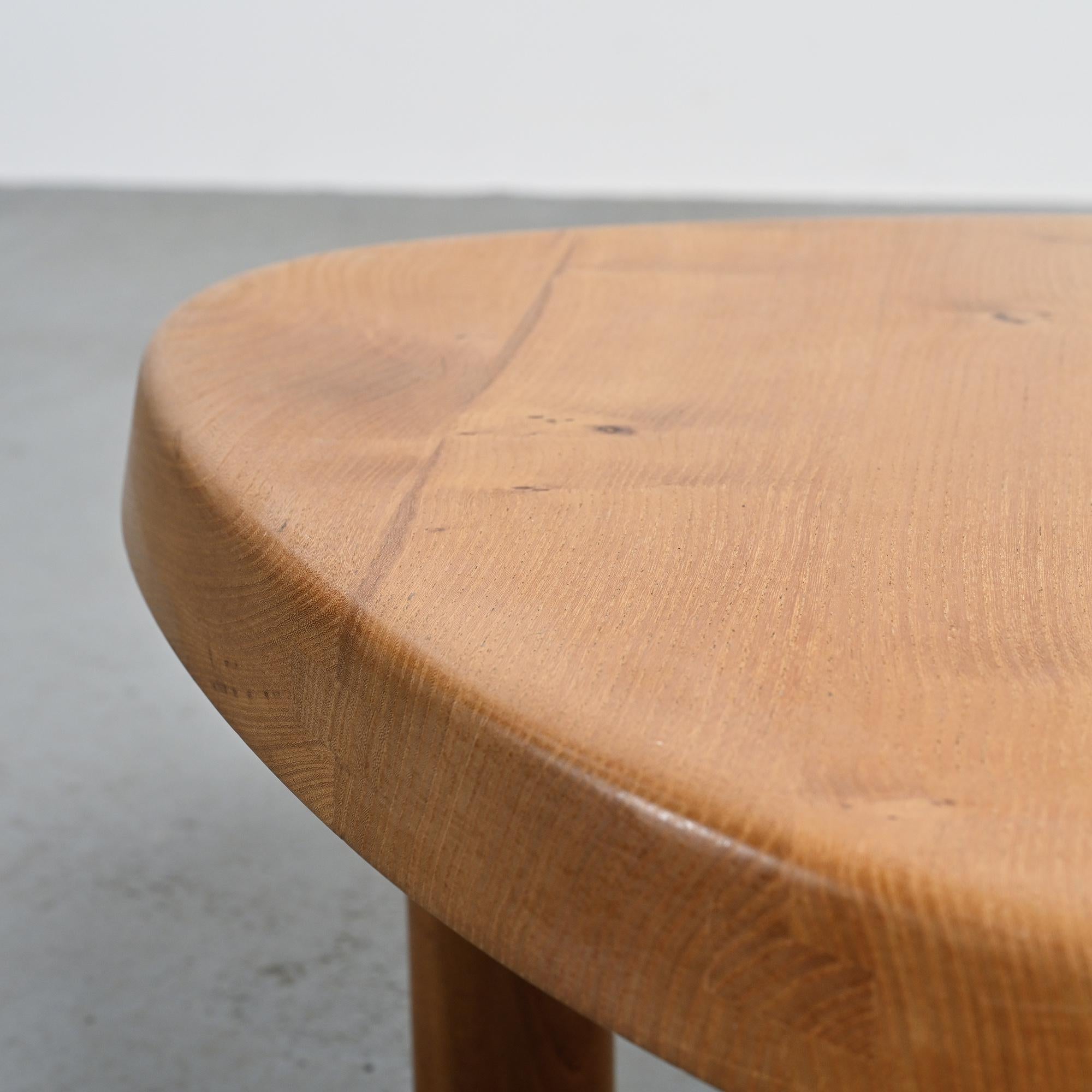 Free-form coffee table by Pierre Chapo, circa 1960 For Sale 1