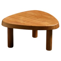 Free-form coffee table by Pierre Chapo, circa 1960