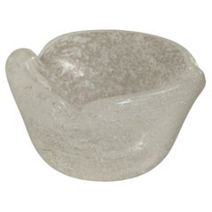 Aschenbecher aus Glas in freier Form, 1970er Jahre