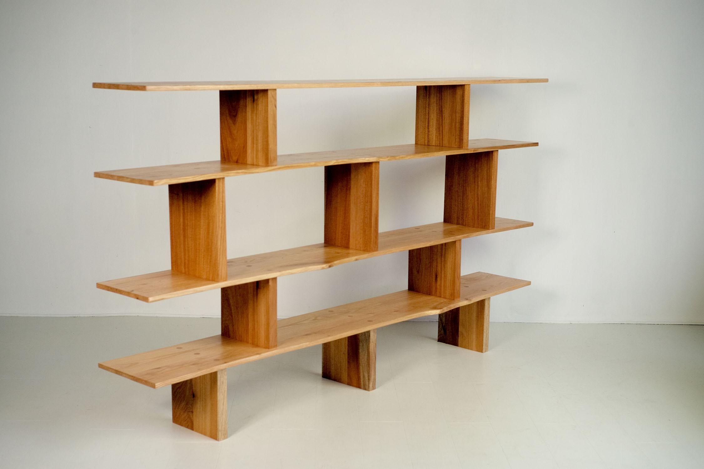 Oak Free-form library, France 2023 For Sale