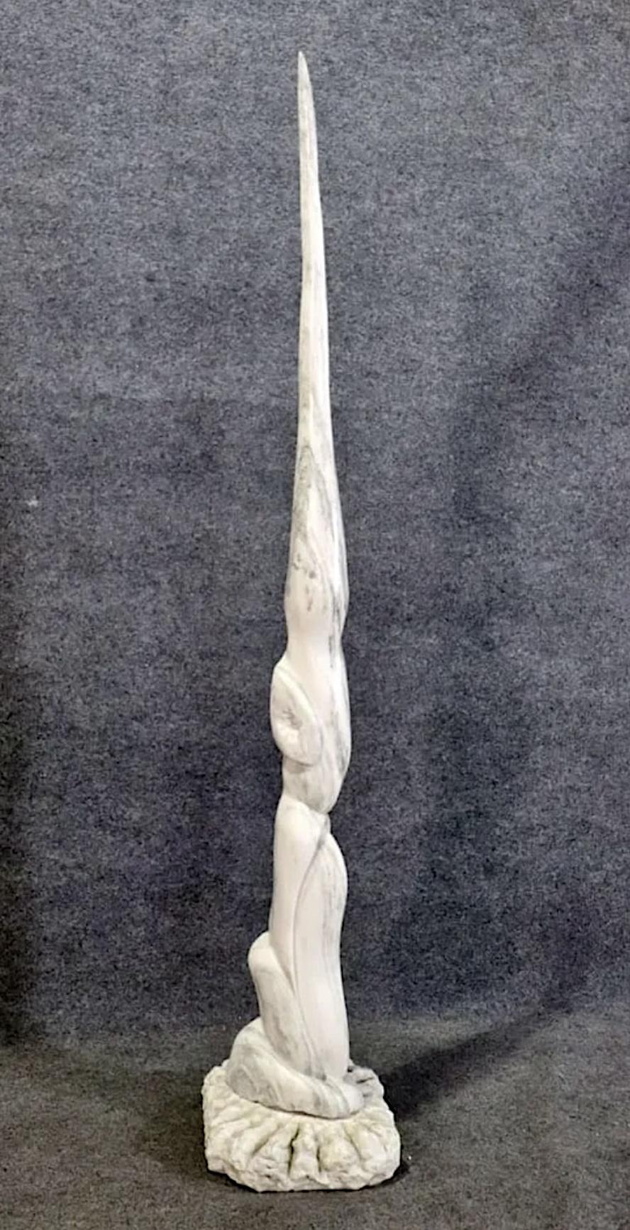 XX secolo Scultura in marmo free form di Alicia Deya in vendita