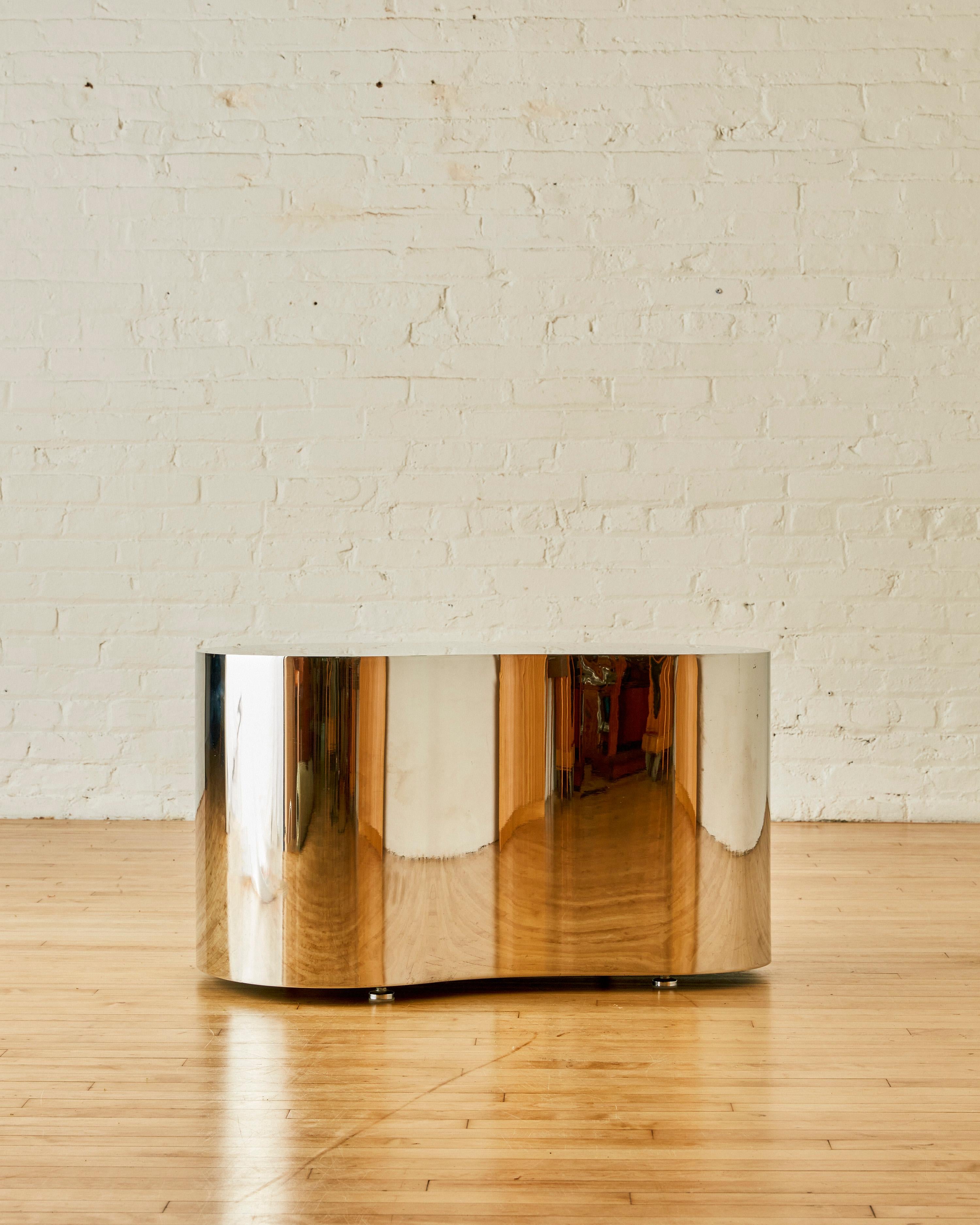 Mid-Century Modern Free Form Side Table by Karl Springer