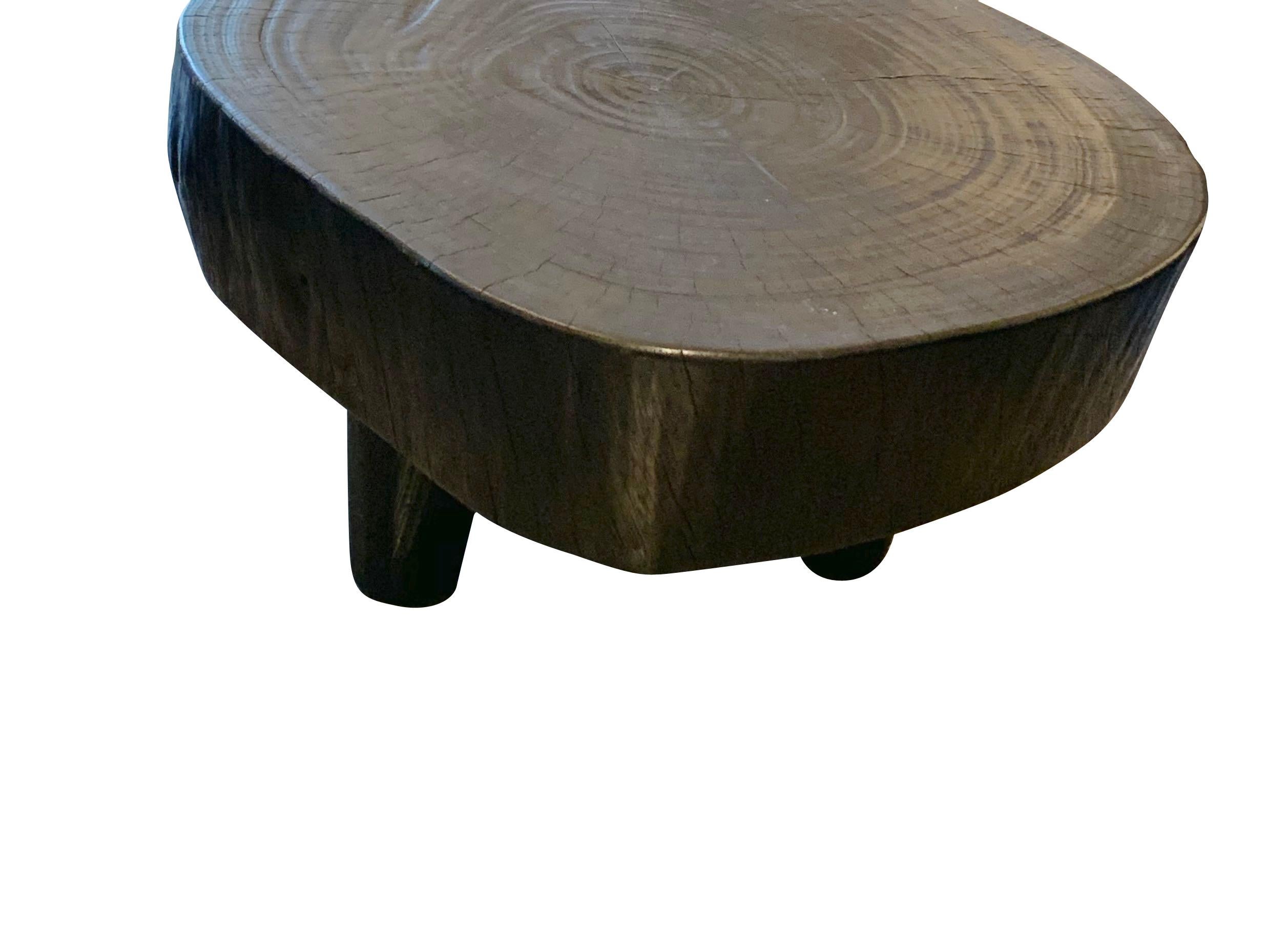 Indonesian Freeform Suar Wood Coffee Table, Indonesia, Contemporary