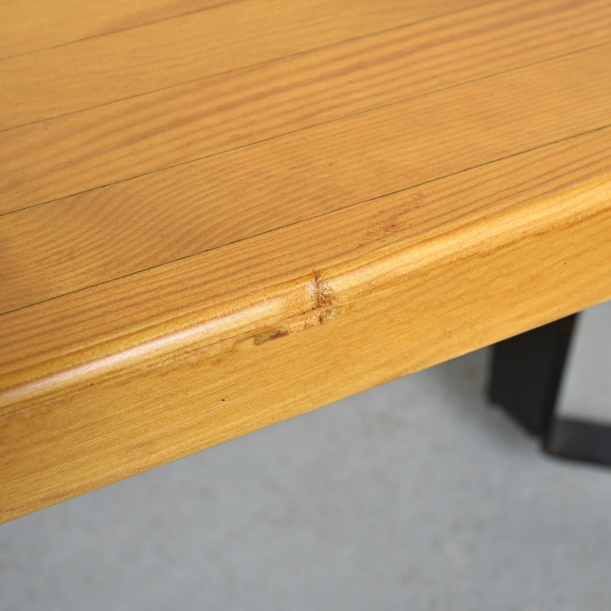 Free form table by Charlotte Perriand, Les Arcs circa 1986 For Sale 8