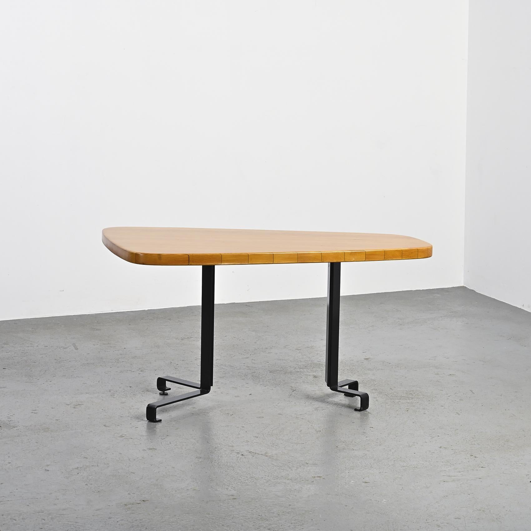 Mid-Century Modern Free form table by Charlotte Perriand, Les Arcs circa 1986
