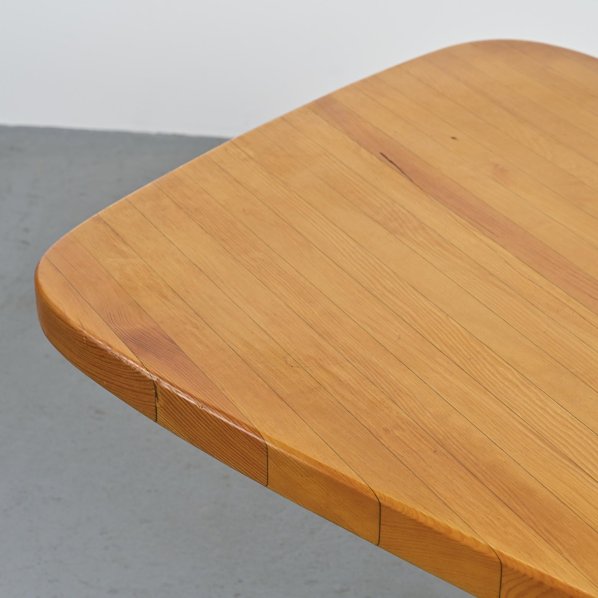 Free form table by Charlotte Perriand, Les Arcs circa 1986 For Sale 1