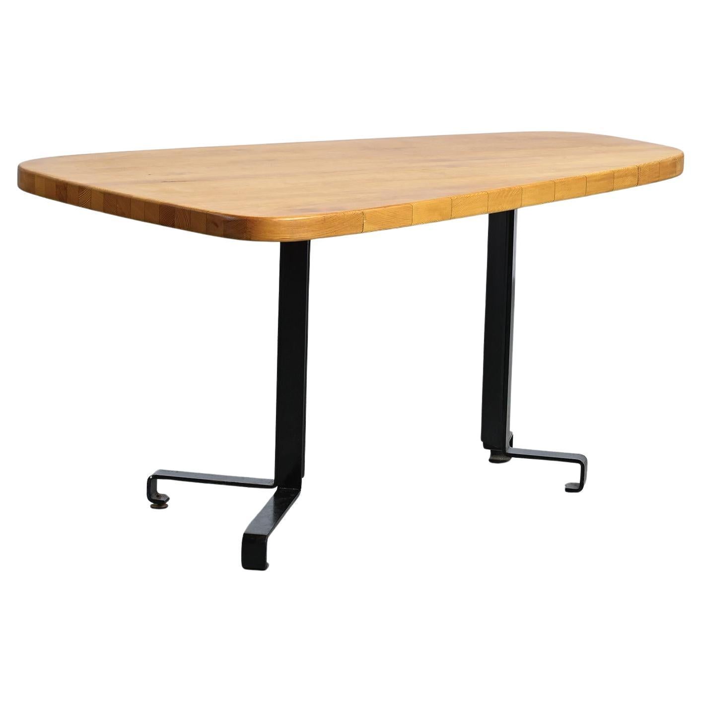 Free form table by Charlotte Perriand, Les Arcs circa 1986 For Sale