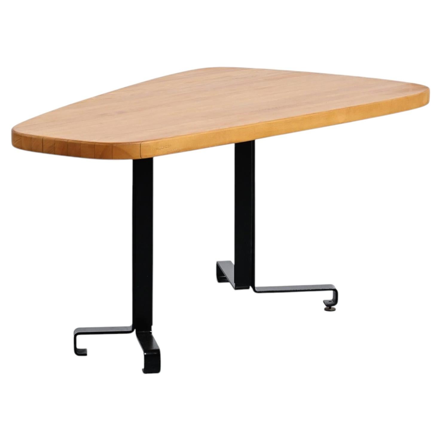 Free form table by Charlotte Perriand, Les Arcs circa 1986