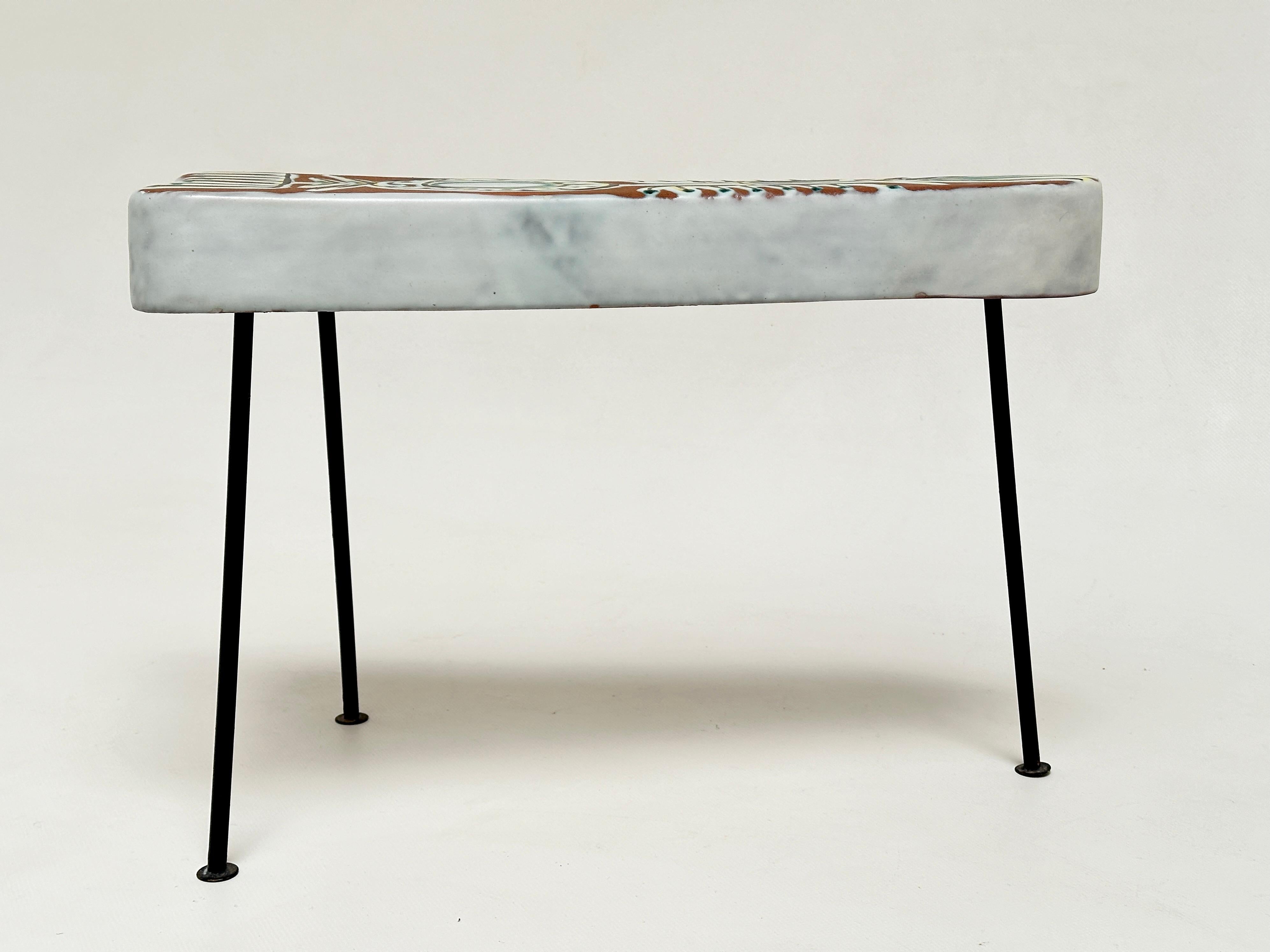 Free-Form Table, Roger Capron, Vallauris 1954 For Sale 3