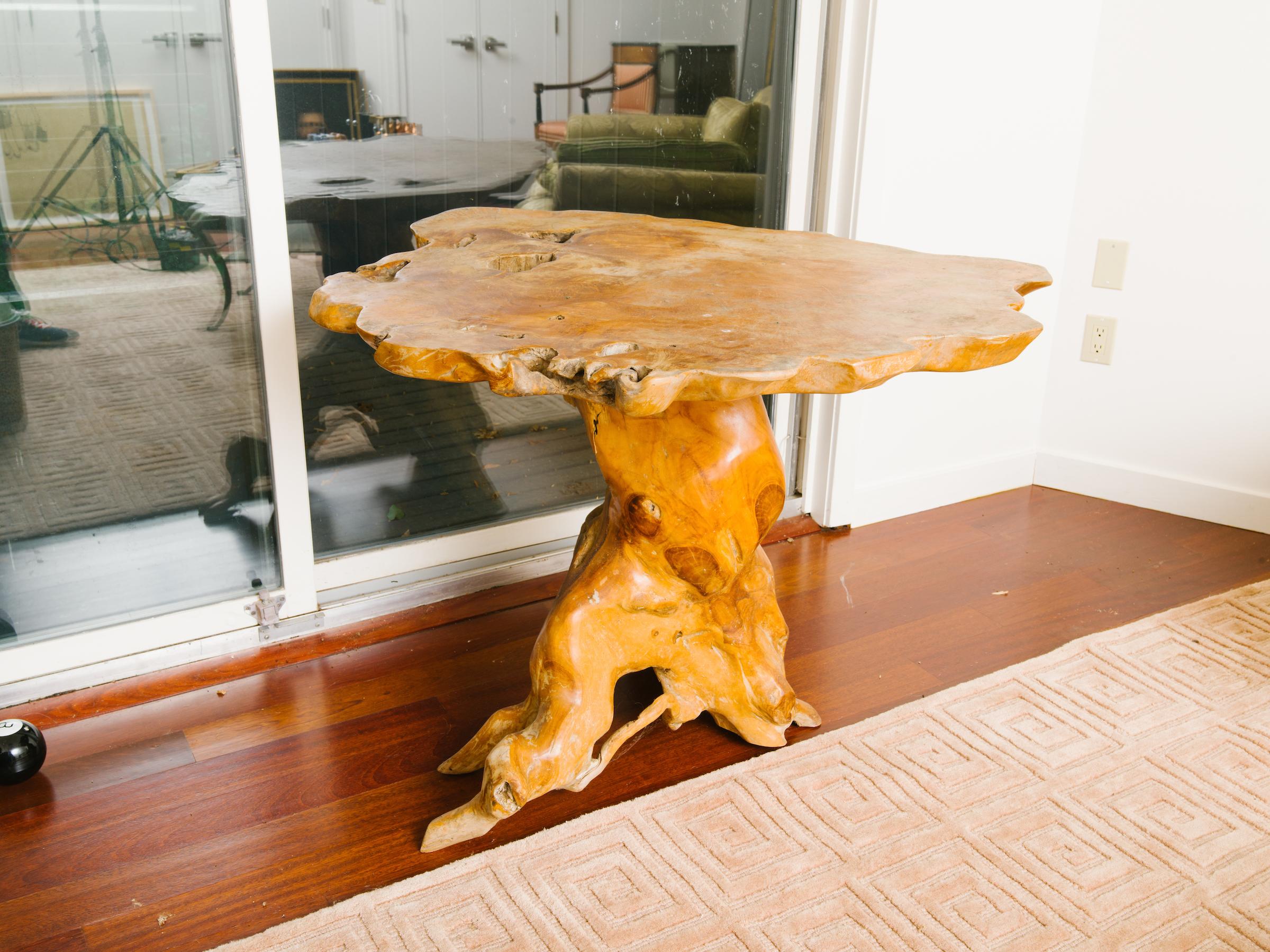Free-Form Tree Table In Good Condition In Tarrytown, NY