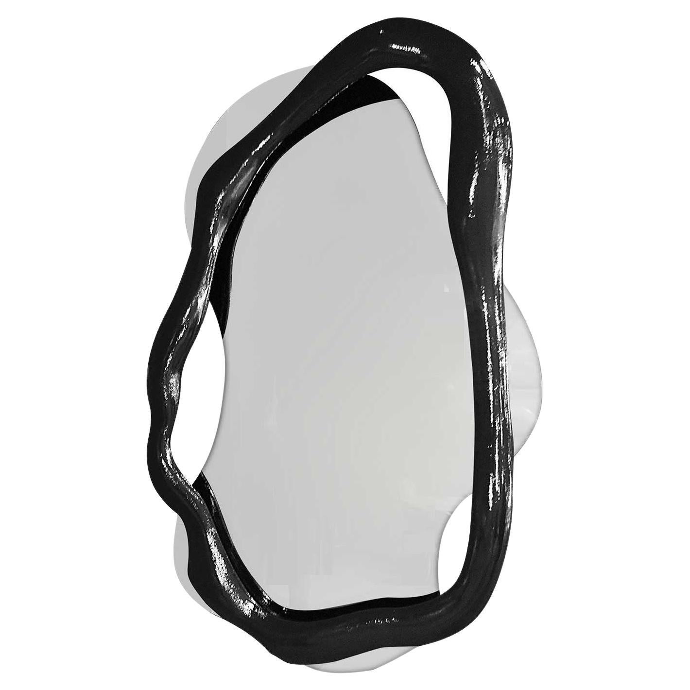 Impressive Modernist FreeForm Design Wall Mirror by Tony Duquette for