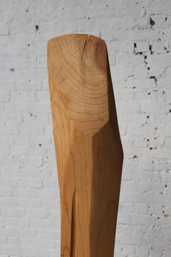 Sculpture en bois de forme libre de Roland LAVIANNE
