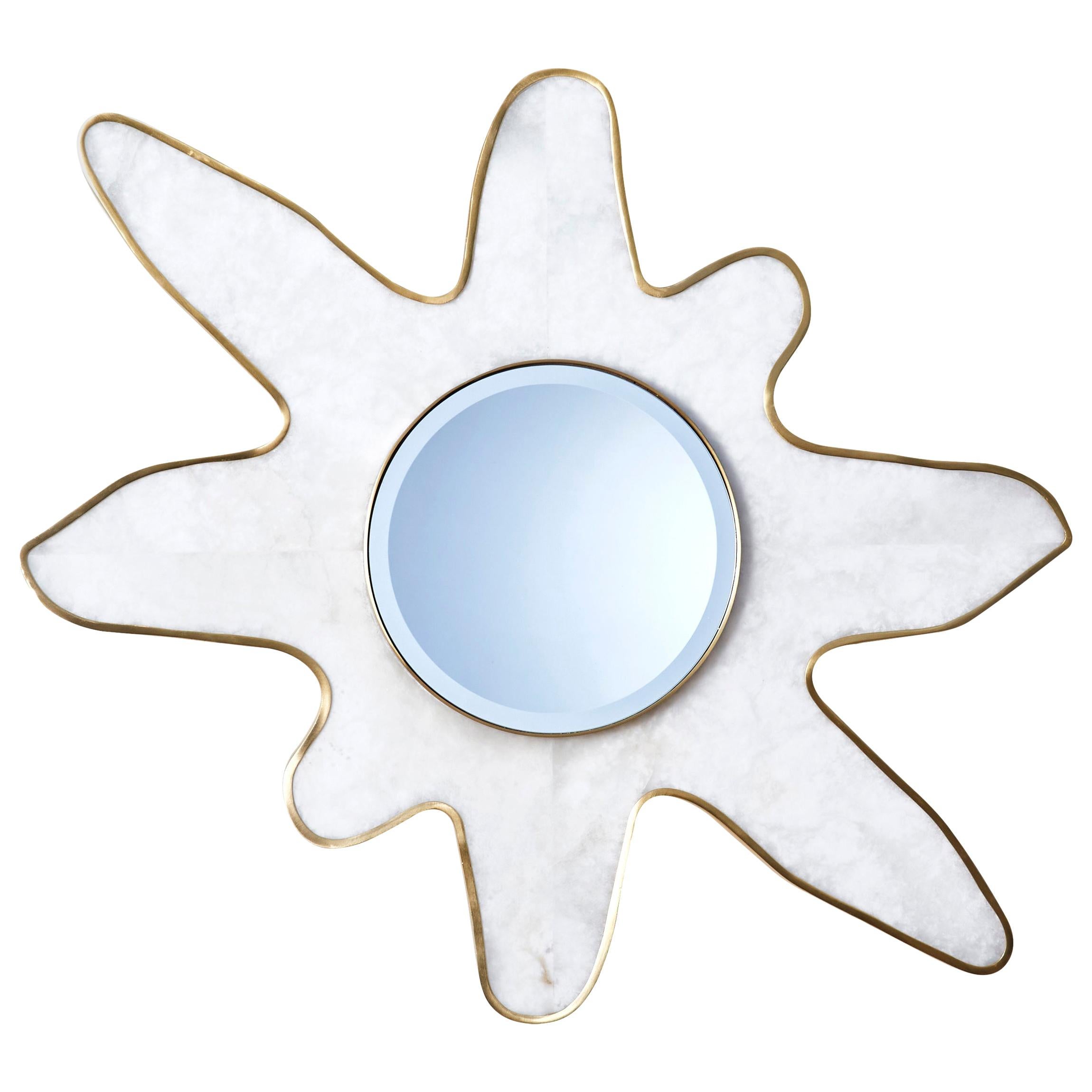 "Starburst" Mirror by Studio Glustin For Sale