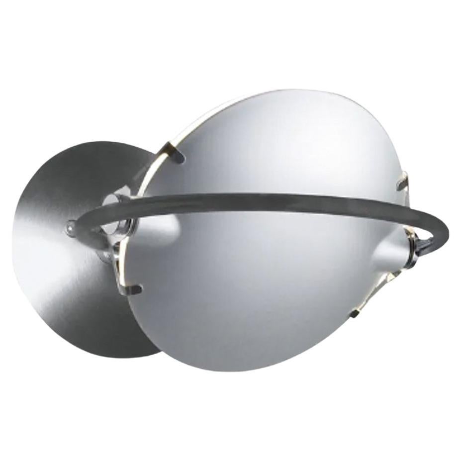 Free Ship Nobi Medium Wall Lamp Satin Nickel Metal by Fontana Arte