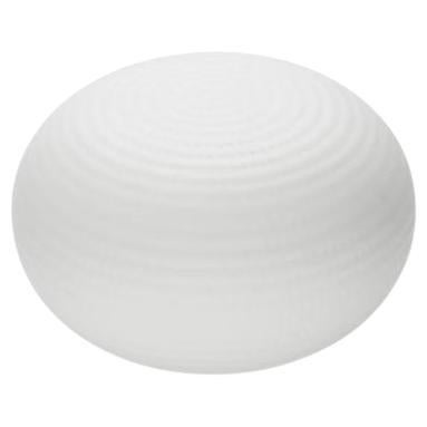 Free Shipping BIANCA Small Table Lamp White Frosted Glass Shade by Fontana Arte For Sale