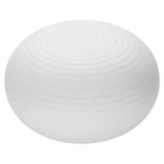 Free Shipping BIANCA Small Table Lamp White Frosted Glass Shade by Fontana Arte