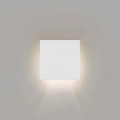 Free Shipping Corrubedo Medium Wall Lamp Integrated LED, White by Fontana Arte