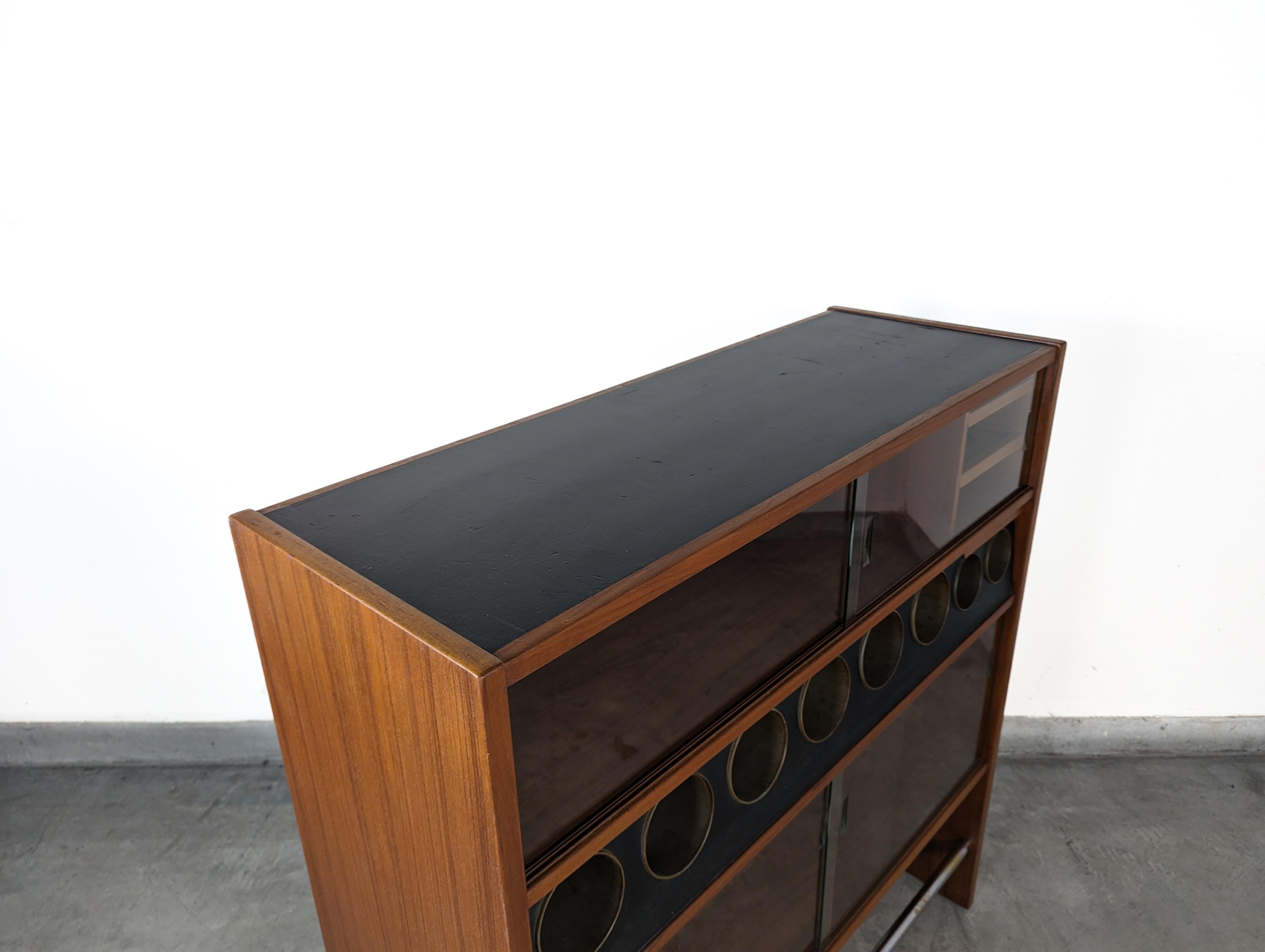 Mid-20th Century Free Standing Dry Bar by Poul Heltborg for Heltborg Mobler, Denmark, c1960s For Sale