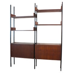 Free Standing Italian 60s Shelving System by Imb Serie Selex