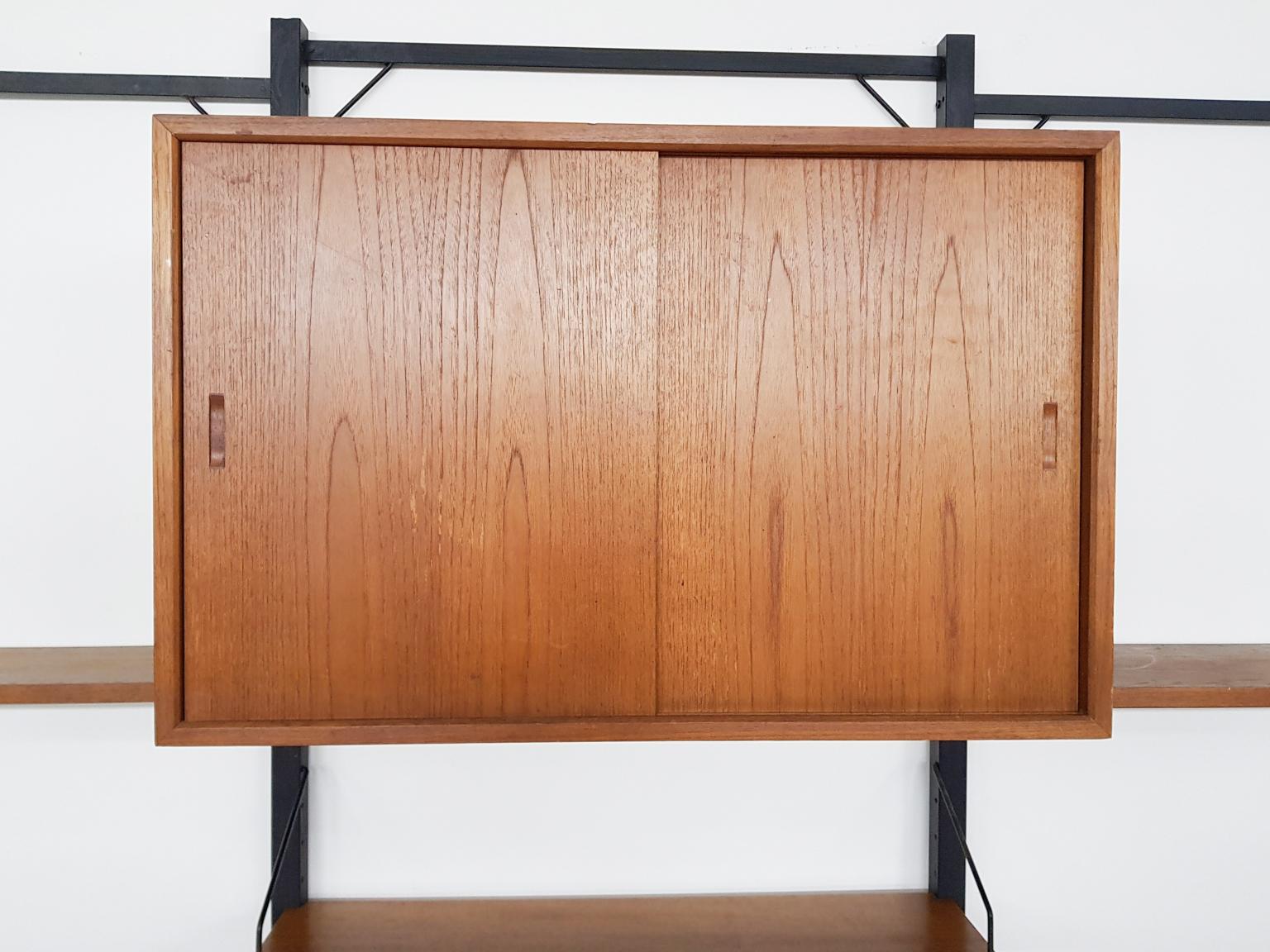 Free Standing Poul Cadovius for Royal System Wall System, Denmark, 1950s 5