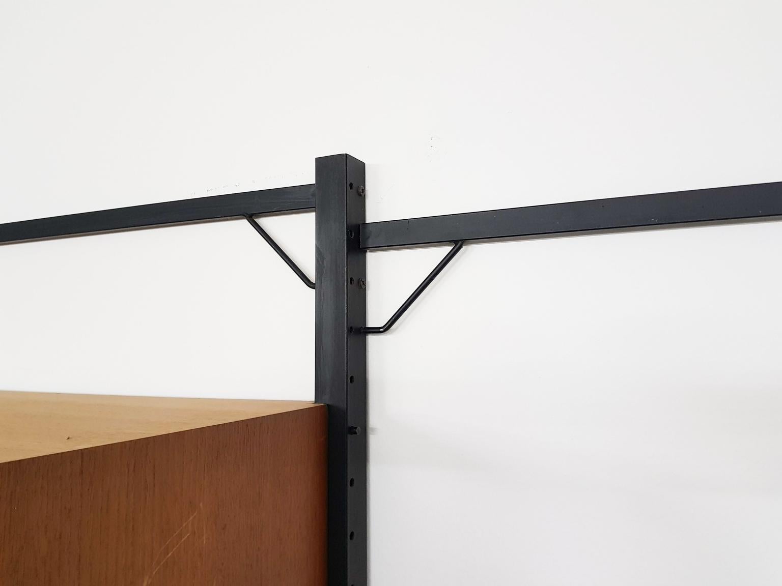 Free Standing Poul Cadovius for Royal System Wall System, Denmark, 1950s 11