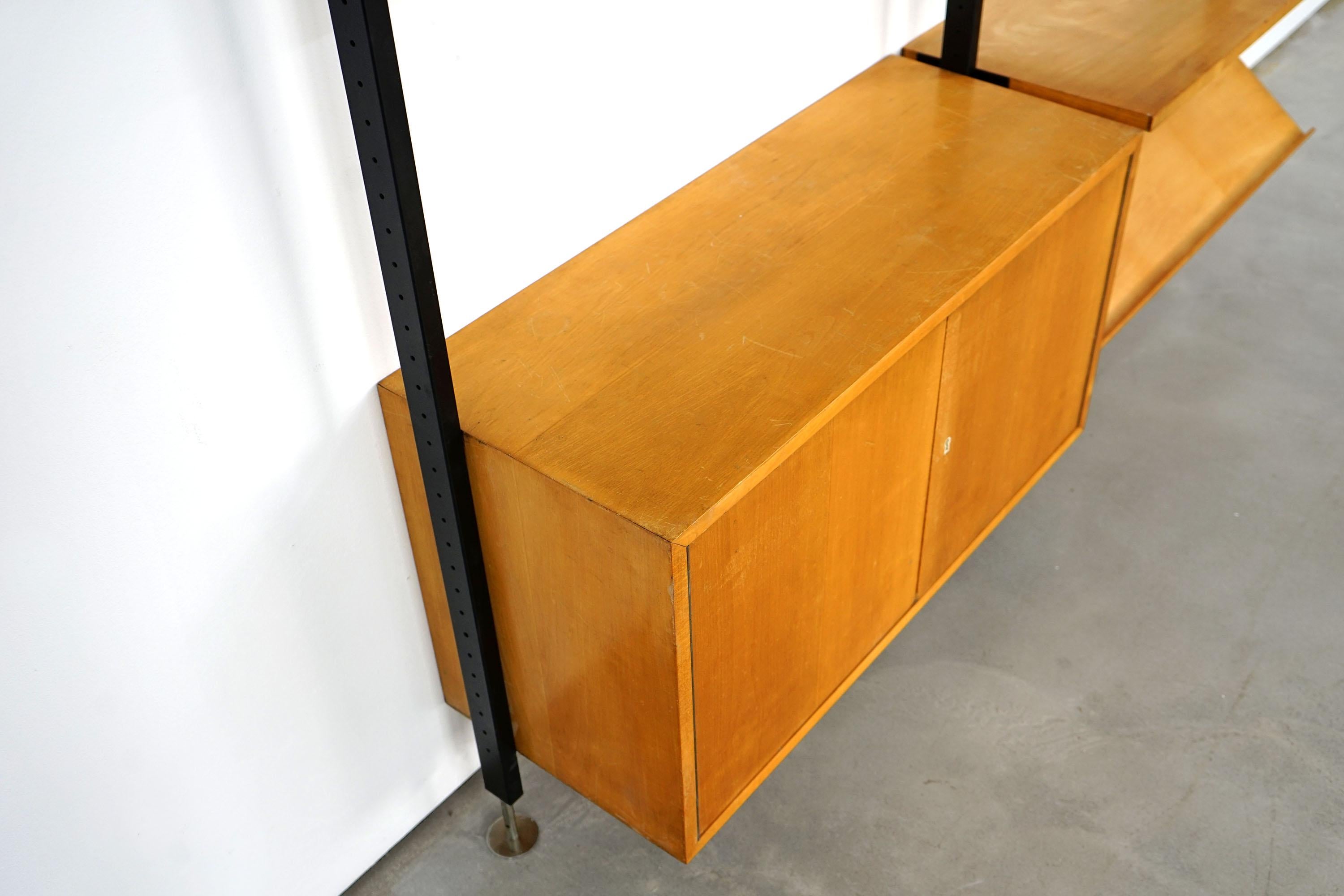 Mid-20th Century Free Standing Shelf by Ulrich P. Wieser for Wohnbedarf AG, 1960s