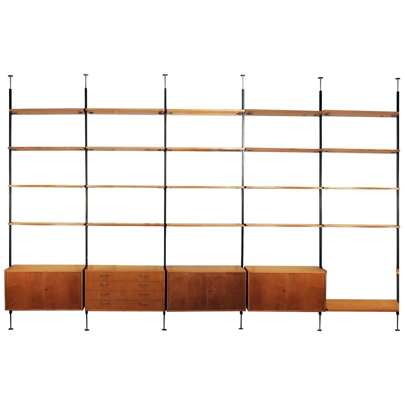 Free Standing Wall Unit by Ulrich P. Wieser for Wohnbedarf