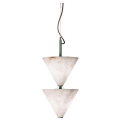 Freedom Green Velos Suspension Pendant Lamp, Up version by Alabastro Italiano
