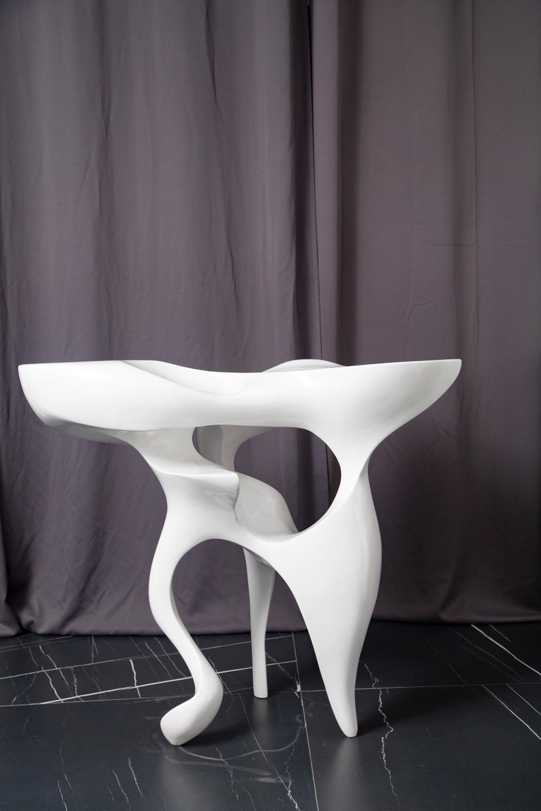Freeform Abstract Center Table, 1985, USA For Sale at 1stDibs