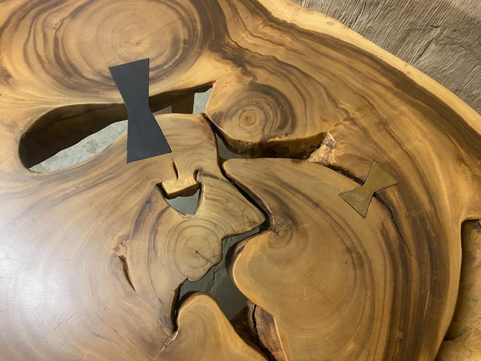 Freeform Albezia Wood Table 4