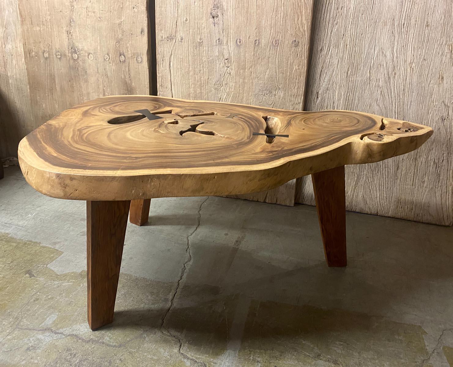 Freeform Albezia Wood Table 7
