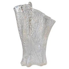Freeform Art Glass Vase by Severin Brørby for Hadeland Norway, 1970s