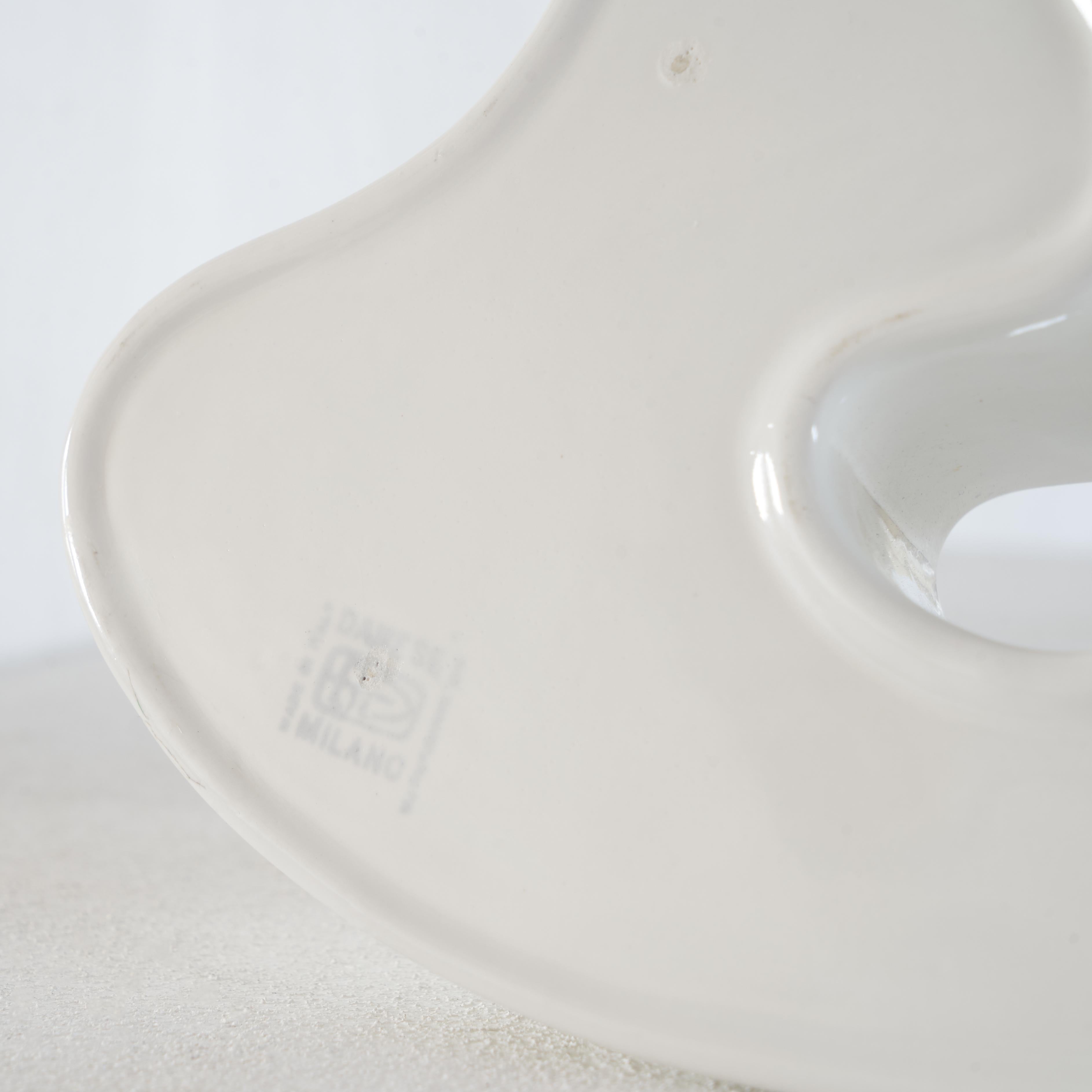 20th Century Angelo Mangiarotti Freeform Ceramic 'Tremiti Formalibera' for Danese Milano For Sale