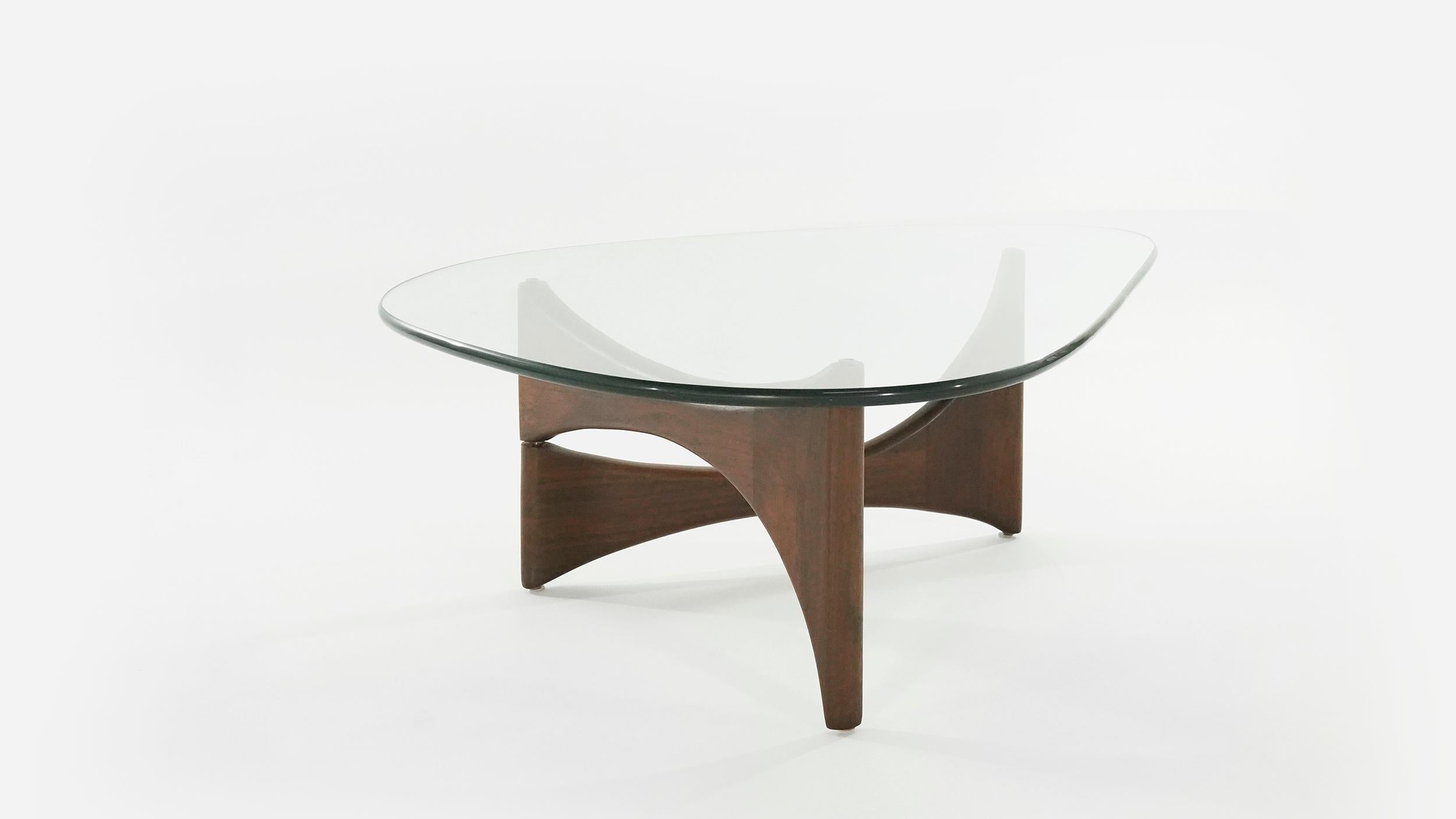 Mid-Century Modern Freeform Coffee Table by Adrian Pearsall, circa 1950s
