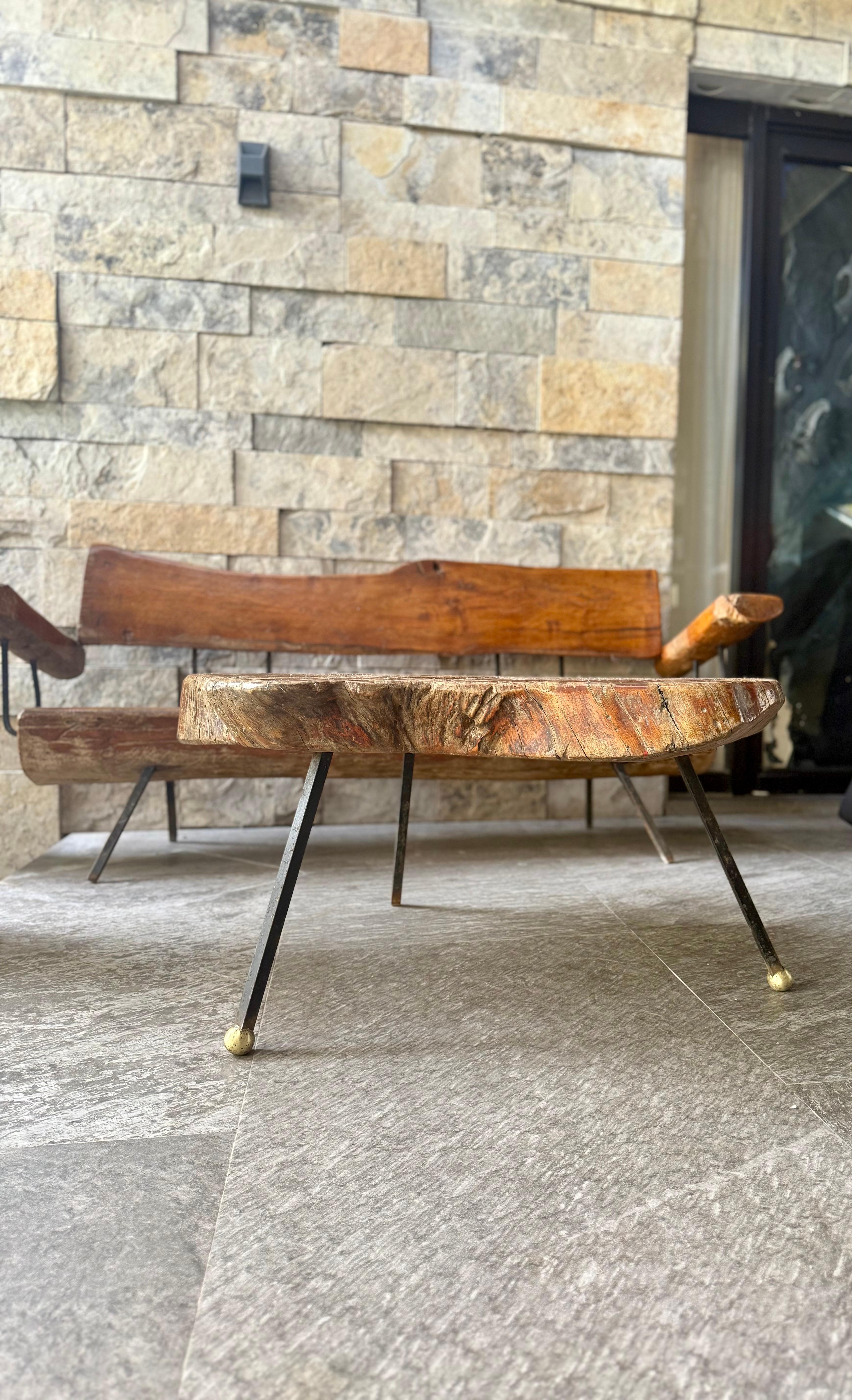 Mid-Century Modern Table basse Freeform par Sabena of Mexico en vente