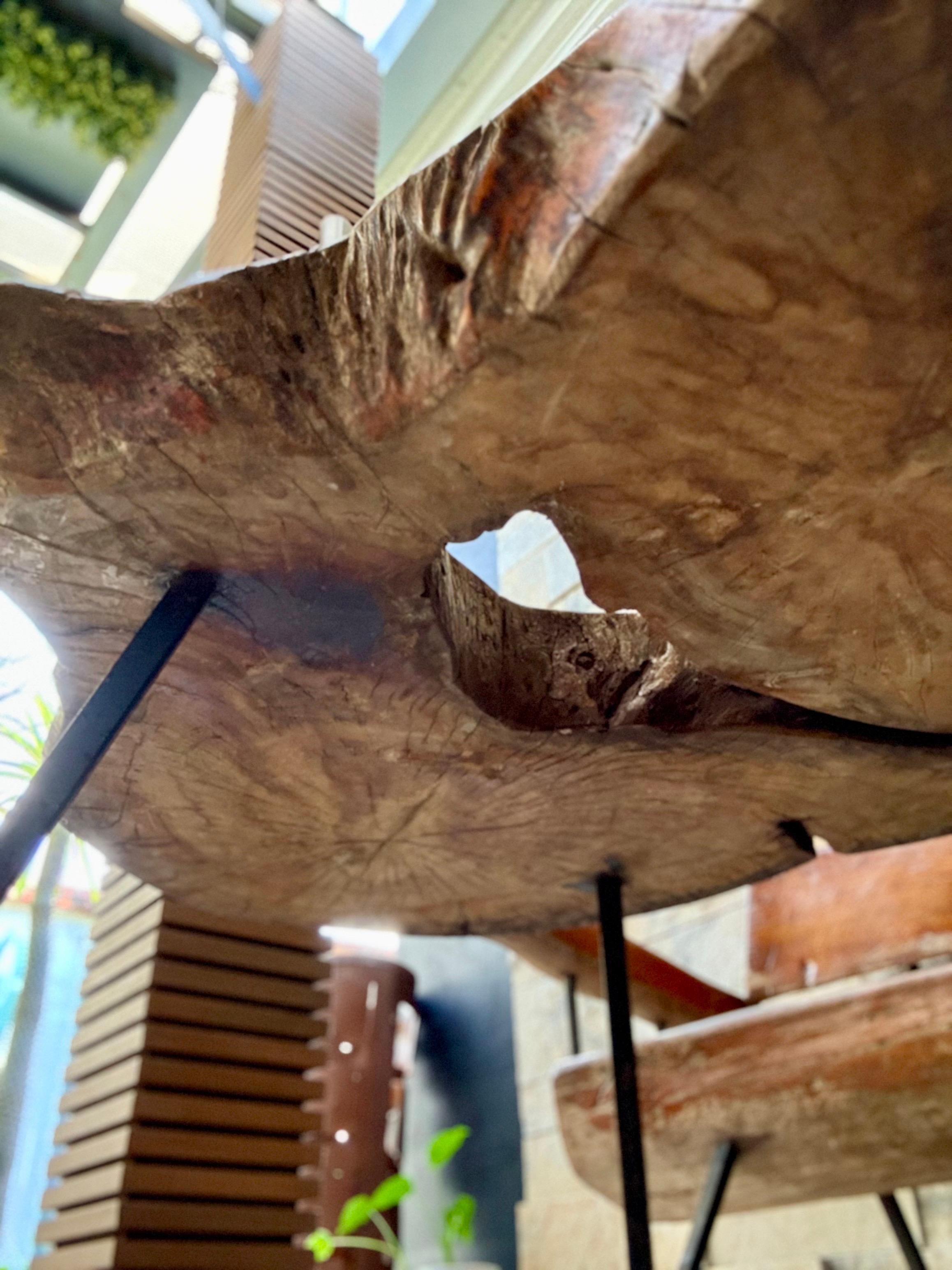 Métal Table basse Freeform par Sabena of Mexico en vente