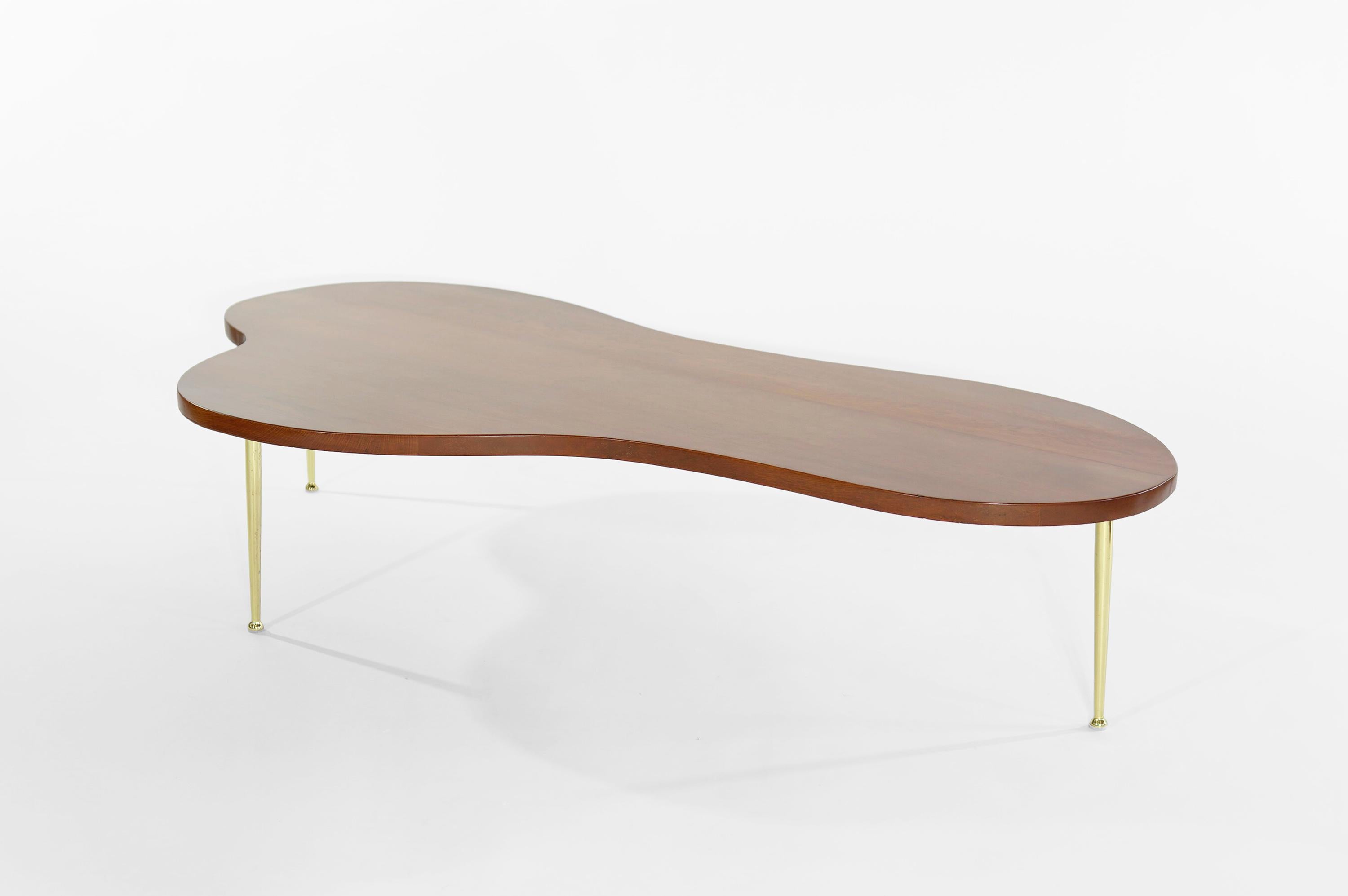 Mid-Century Modern Freeform Coffee Table, Model 1759 by T.H. Robsjohn-Gibbings, circa 1950s