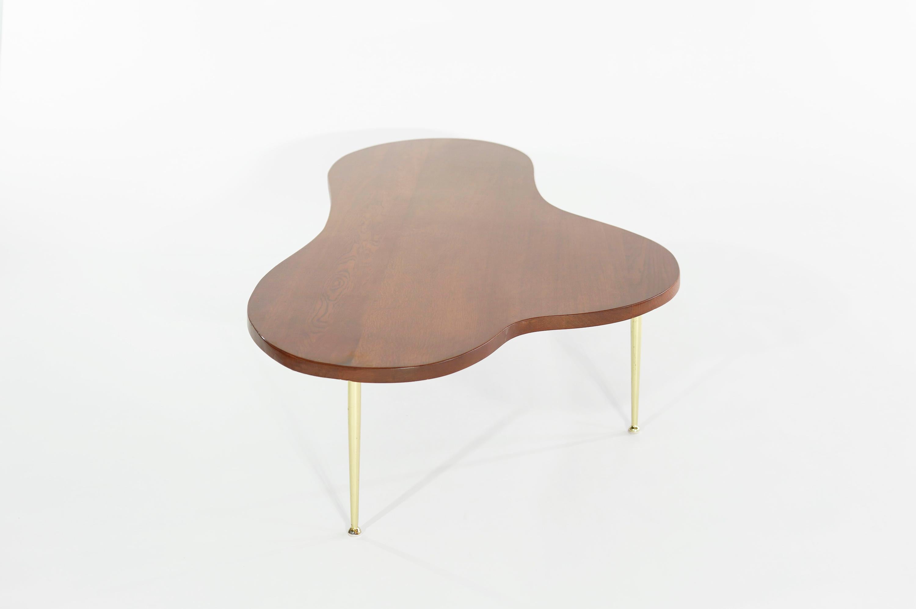 Freeform Coffee Table, Model 1759 by T.H. Robsjohn-Gibbings, circa 1950s In Good Condition In Westport, CT
