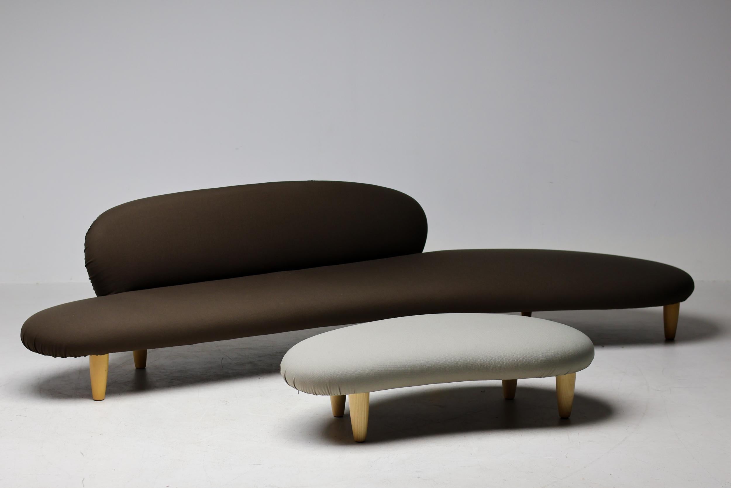 Canapé et repose-pieds Freeform d'Isamu Noguchi en vente 8
